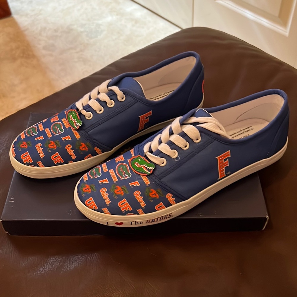 Florida Gators Sneakers.  UF.
